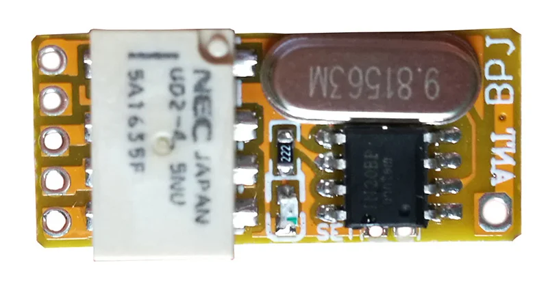 ไมโครสวิทช์ควบคุมระยะไกลรับสัญญาณขนาดเล็ก3.5โวลต์3.7โวลต์4.5โวลต์5โวลต์6โวลต์9โวลต์12โวลต์ช่วงขนาดเล็กรับ+ T Ransmitterแสง/โคมไฟ