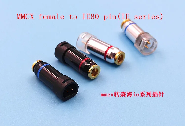 MMCX 0.78 ie80 qdc FitEar JH exk pin adapter mmcx female to 0.78mm/QDC/A2DC/IE80 pin 1pair