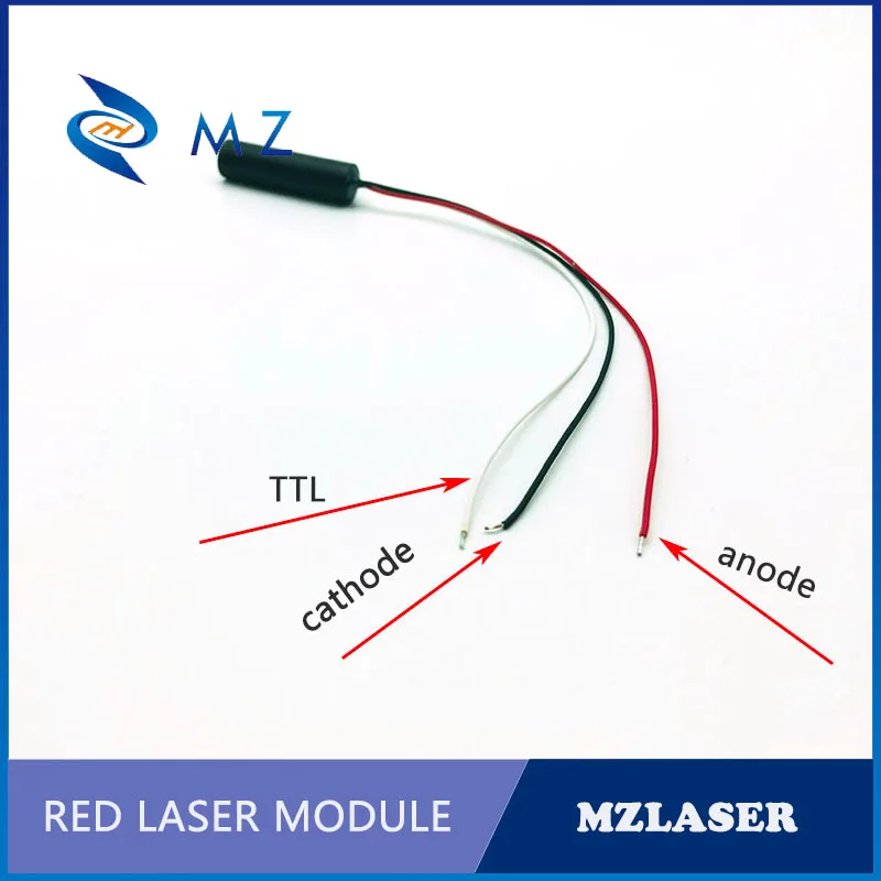 PMW control Red dot laser 8MM 635NM 15MW/20MW/25MW industrial grade APC drive laser module