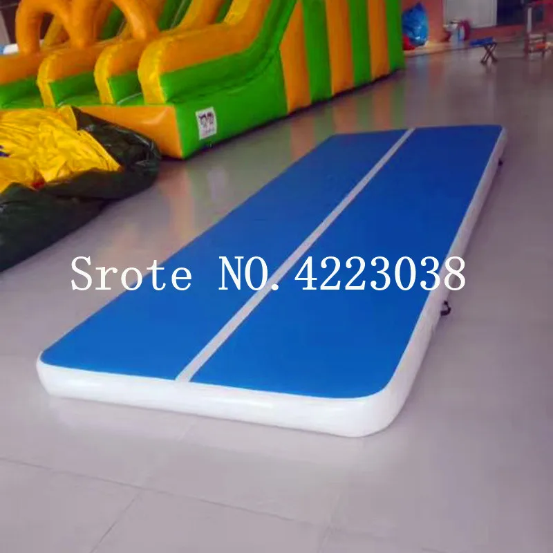 Frete grátis 6x2x0.2m airtrack inflável barato colchão de ginástica ginásio tumble pista de ar piso caindo pista de ar para venda