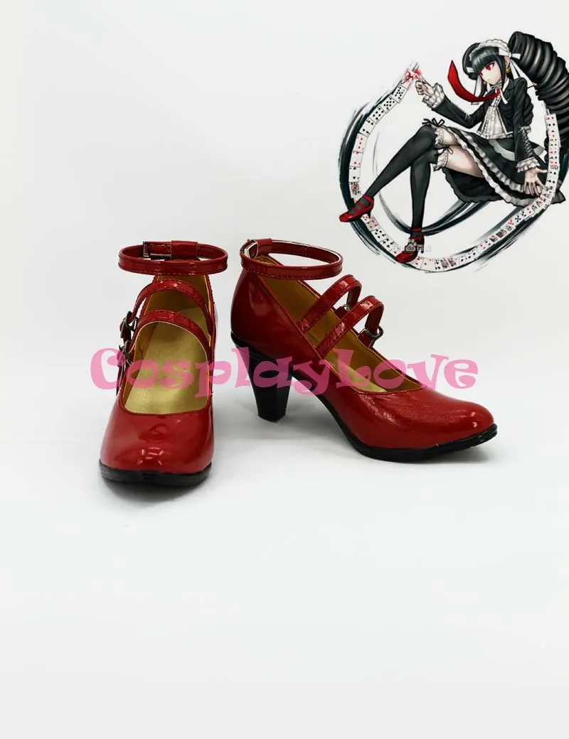 

Danganronpa Dangan Ronpa Celestia Cosplay Shoes Boots Hand Made Custom-made For Halloween Christmas Festival CosplayLove