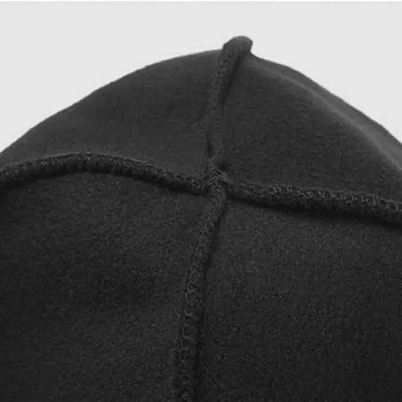 New Men Women Unisex Winter Solid Color Soft Warm Cap Polar Fleece Thickened Beanie Hat Windproof Outdoor Hunting Fishing Hat