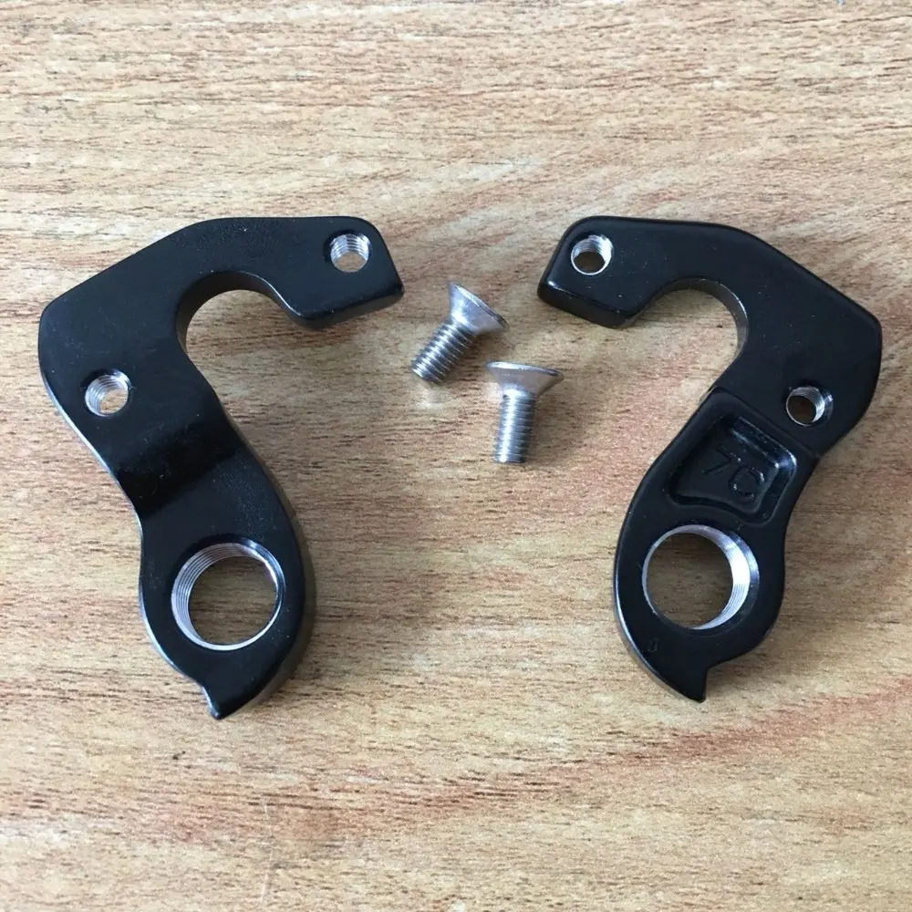 2pcs Bike rear gear mech derailleur hanger dropout with Screws for Ridley AKA # HANRCERID033 Helium X-Night Fenix Noah X-Trail