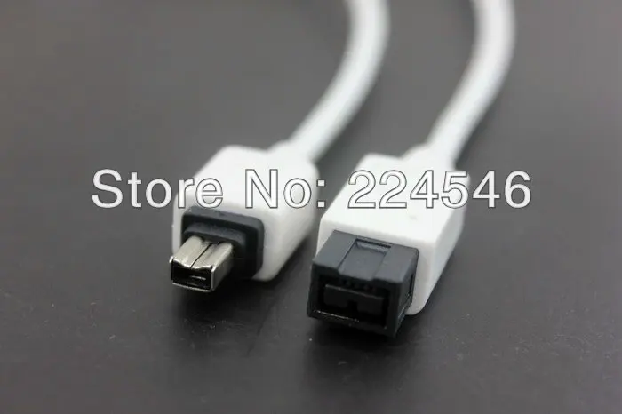 9 pin FireWire 800/4 pin FireWire 400 6 ft F3N403-06-APL IEEE 1394 cable 9pin to 4pin