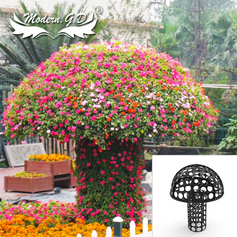 Outdoor Decoration Vertical Planter Hydroponic Flower Tower Garden Plastic Flower Pot