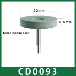 Amoladora de diamante de cerámica de 22mm x 4,5mm, especial para molienda de circonia (HP), 1 unidad