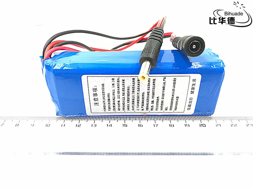 Bateria recarregável do polímero da bateria da c.c. de 12v 3000mah de lítio batteria para o motor do monitor