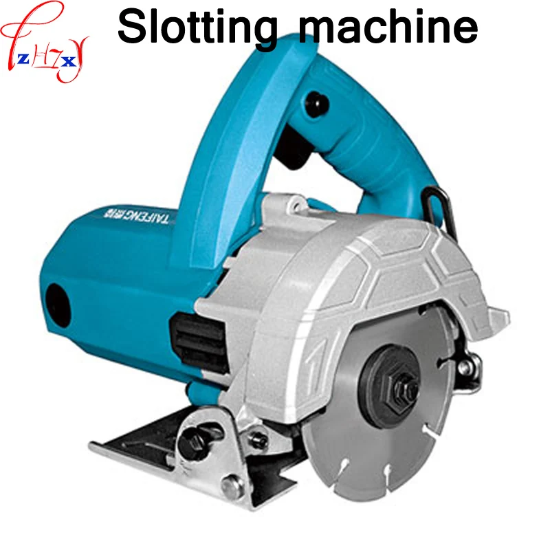 

High power multi-function stone cutting grooving machine wood slanting Angle marble grooving machine 220V 1PC