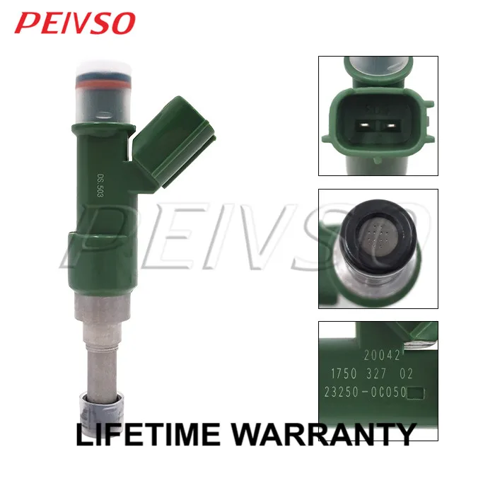 PEIVSO 4pcs 23250-0C050 23209-0C050 Fuel Injector For Toyota Hilux Vigo 2TR