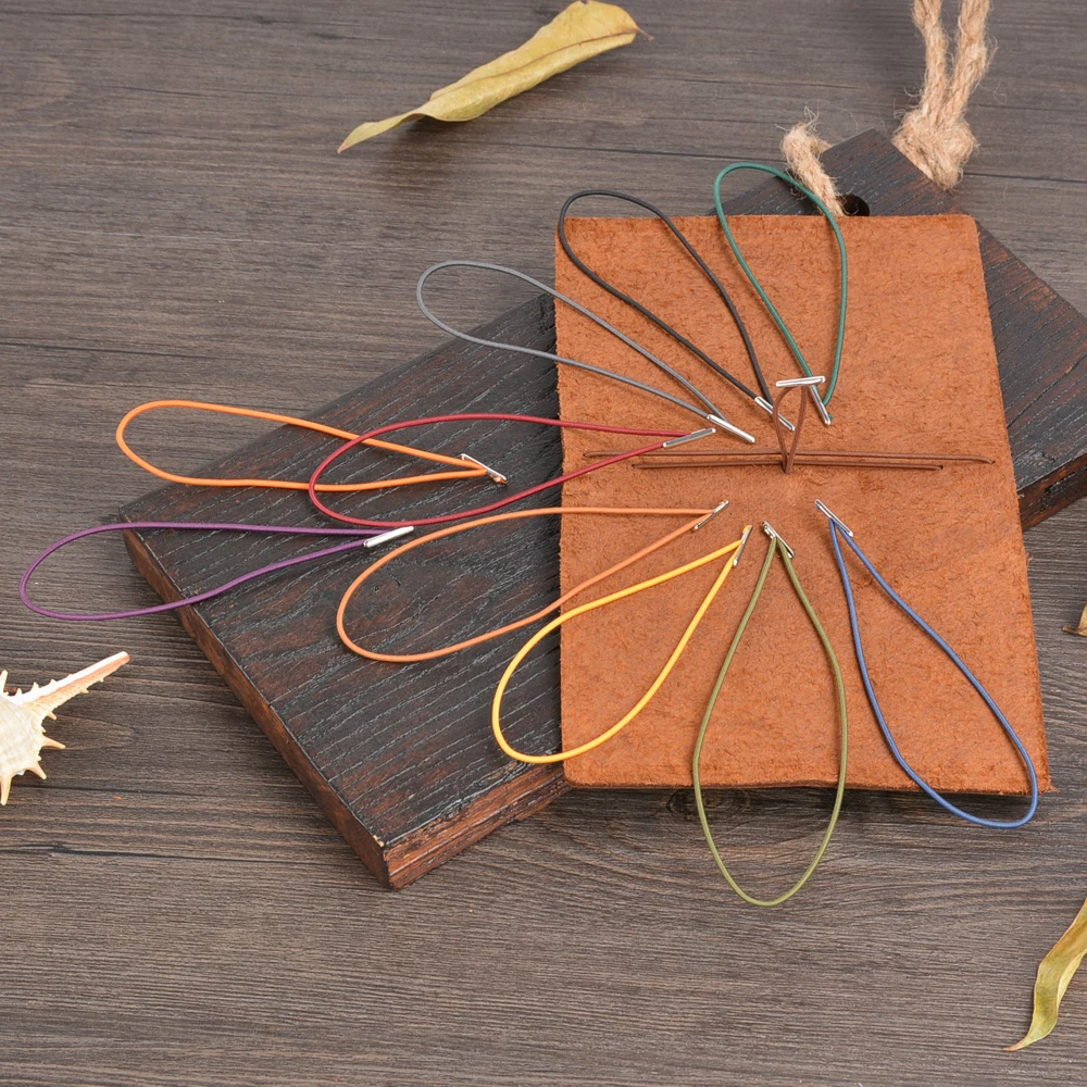 Japanese Vintage Elastic Band for Midori Traveler\'s Notebook Planner Repair Rubber Band Leather Journal & Notebooks Accessories