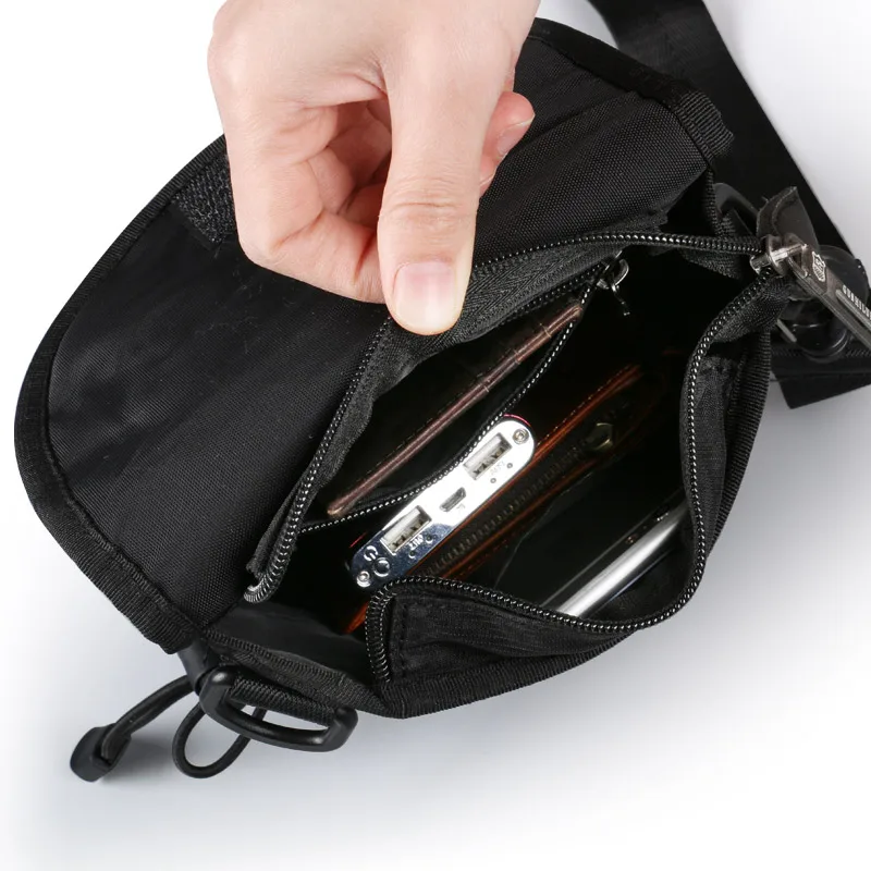 2022 High Quality Men Messenger Crossbody Bags New Arrival Classic Oxford Cloth Waist Packs