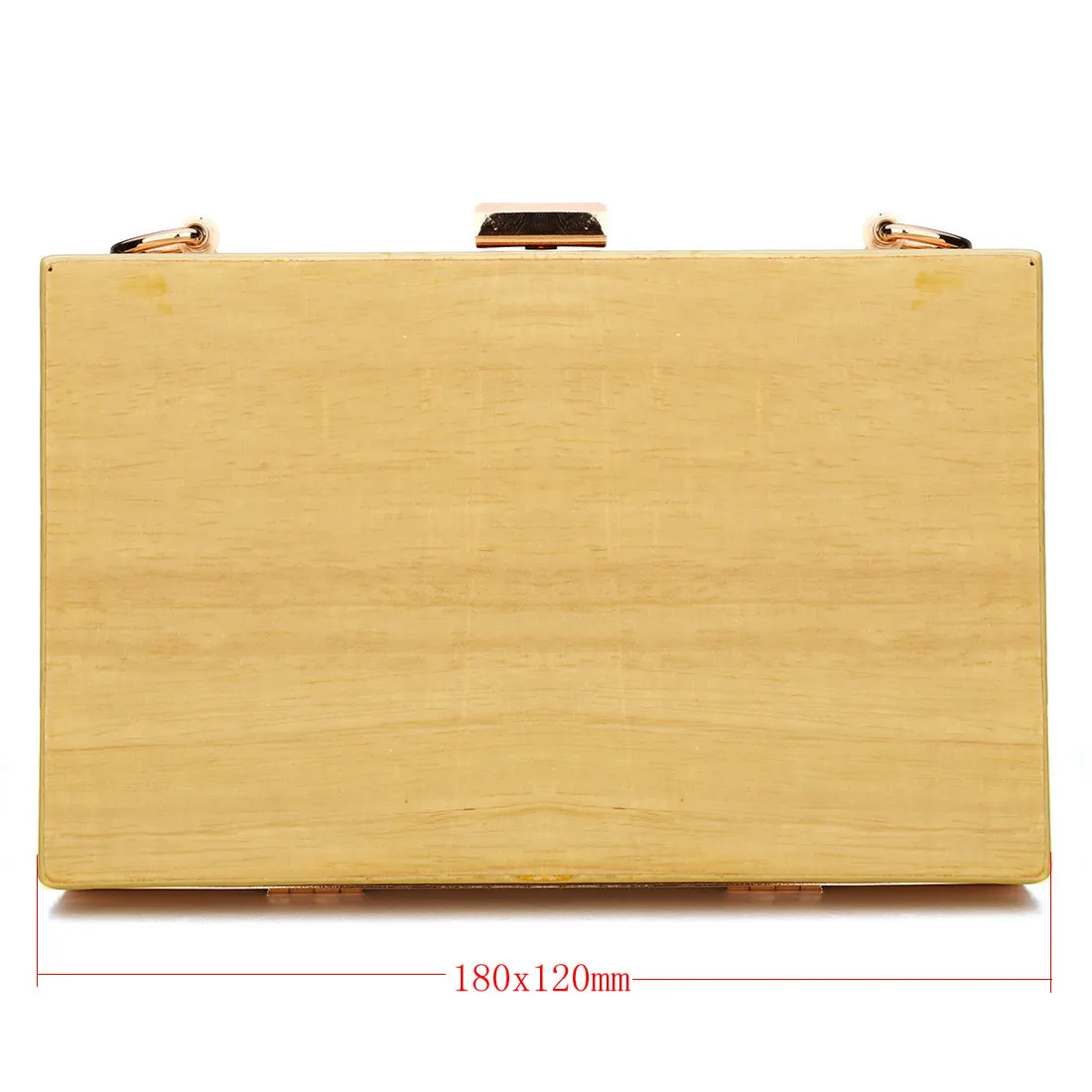 New Women Messenger Bags Wood Clutch Bag Elegant Banquet Shoulder Bags Chain Handbags Hasp Clutch Women Evening Bags 2021 Purse