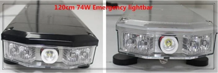 Higher star 120cm 74W Led car Emergency lightbar,strobe warning light bar for police  ambulance fire truck,waterproof