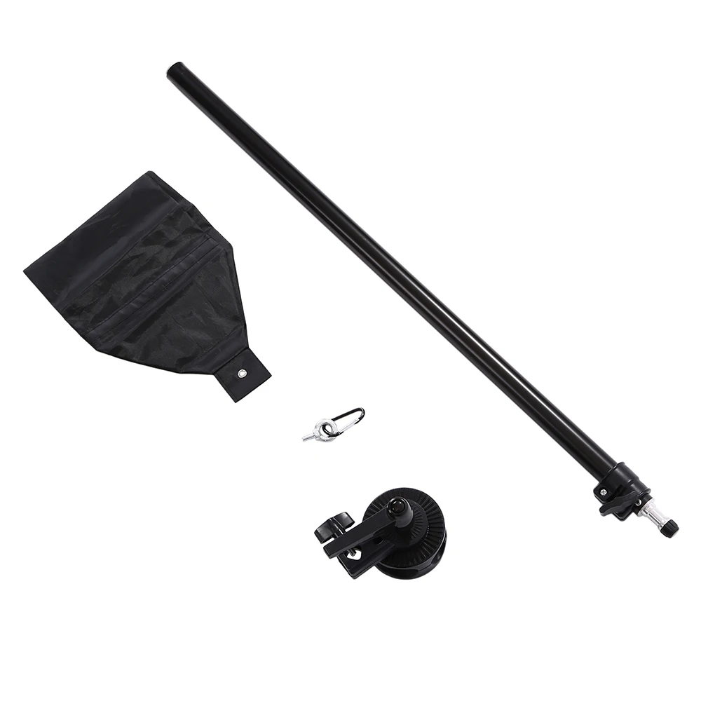 Foto Studio Dome Kit Licht Stehen Kreuz Arm Mit Gewicht Tasche Foto Studio Zubehör Verlängerung Stange 75 -135CM