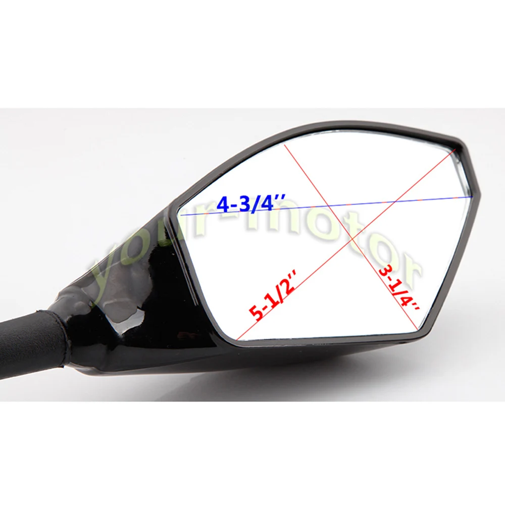 BLACK CARBON LED TURN SIGNAL MIRRORS FOR YAMAHA YZF R6 FZ1 FZ6 600R R3