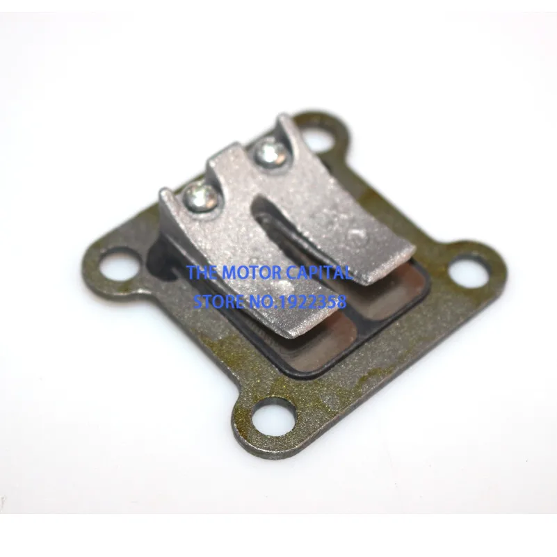 Reed Valve Block Plate For 2 Stroke 47cc 49cc Engine Pocket Bike Mini Moto Kids ATV Quad 4 Wheeler Dirt   motor