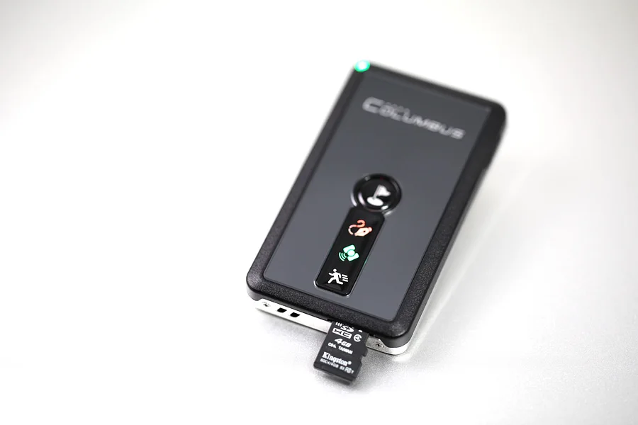 Columbus V-990 GPS Data Logger (66 channels; 50 Million Waypoints; Voice Tag)(4G TF card support) Voice POI MTK chipset