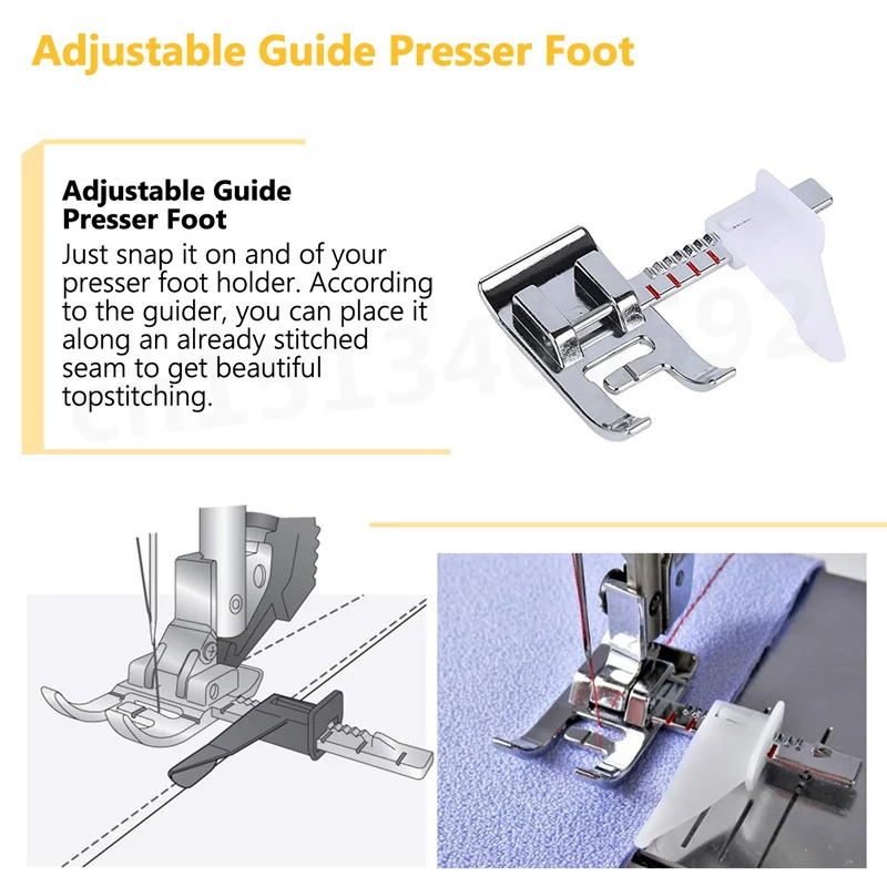 8Pcs Domestic sewing accessories Hemming Presser Foot Set Narrow Rolled Hem Presser Feet Kit for Brother Singer Sewing Machines