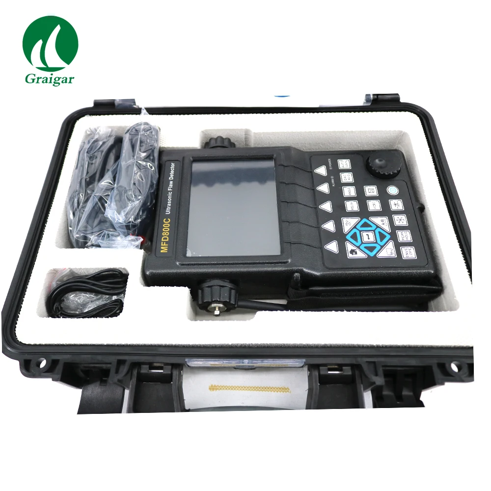 MFD800C Digital Portable Ultrasonic Flaw Detector with Semiautomatic two point calibration