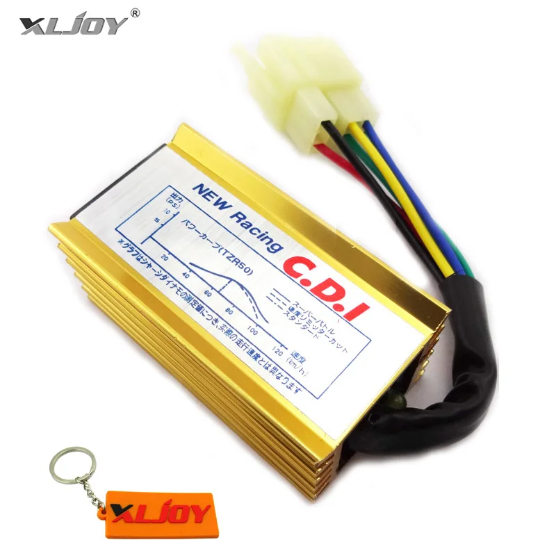 XLJOY Racing AC CDI 6 Pin Ignition CDI Box For 50cc 110cc 125cc 150cc 160cc 200cc 250cc Pit Dirt Bike ATV Quad Motorcycle