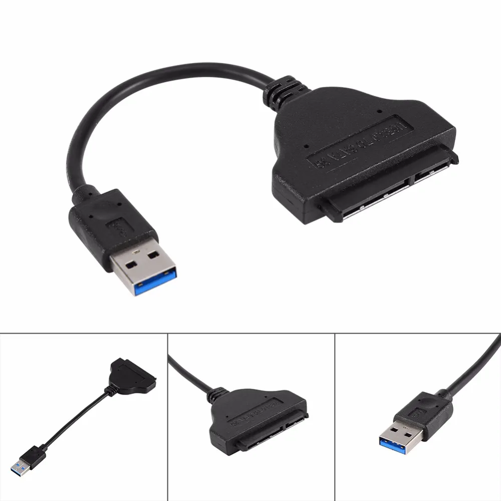 USB 3.0 から 2.5 インチ SATA ノートブックラップトップハードディスクドライブ HDD SSD 内部から外部アダプタコンバータケーブルコード Sata ケーブルライン