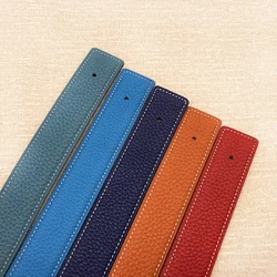 2026 WITHOUT BUCKLE 3.8cm 4.0cm Ciartuar new design unisex belt high quality cowskin genuine leather two sides