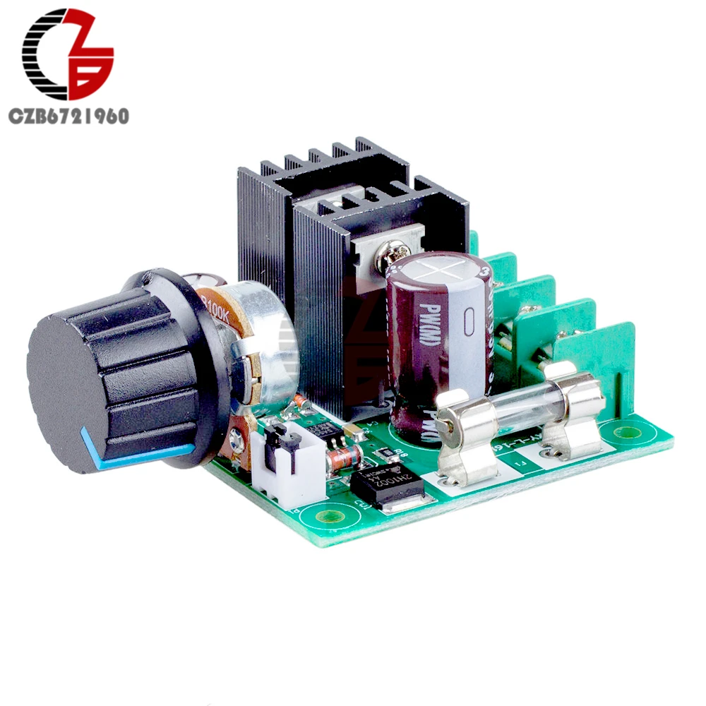 400W 10A Voltage Regulator DC 12V-40V PWM DC Motor Speed Controller Regulator Fan Speed Control Dimmer Switch Power Controller