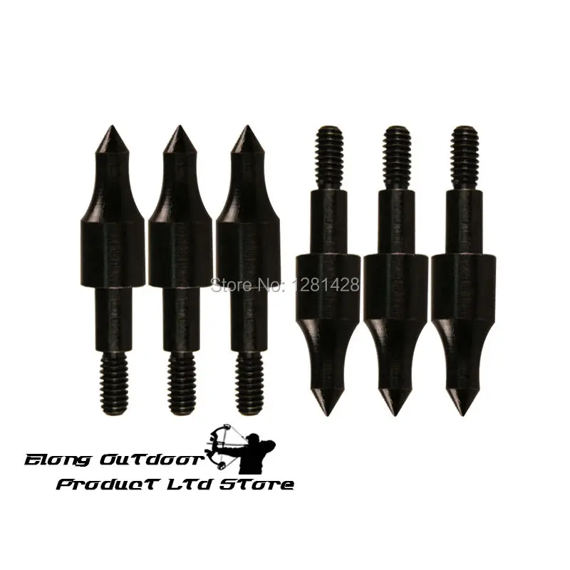 24Pcs 100 Grain Screw Field Point for ID6.2mm Arrow Replace Accessories Archery Bow