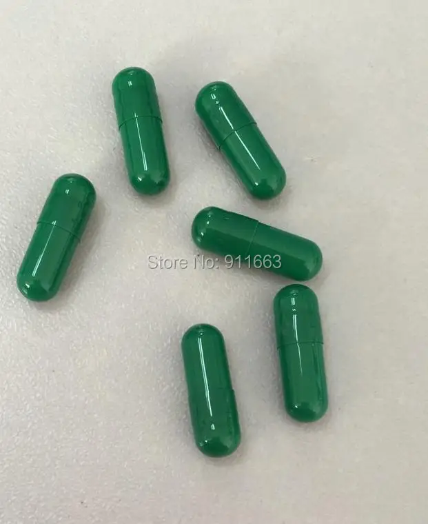 3# 1000PCS, Empty Capsules! Dark Green,Many colored Gelatin Empty Capsules,(seperated or closed empty capsules 3# available)!