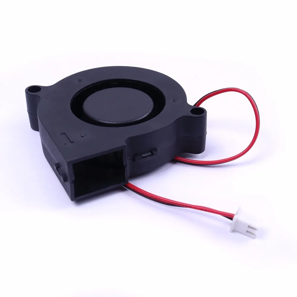 2pcs DC 12V 0.06A Brushless Turbine Cooling Blower Fan SF5015SL 1.8CFM Snail Fan Silent Blower for Heater Dedicated