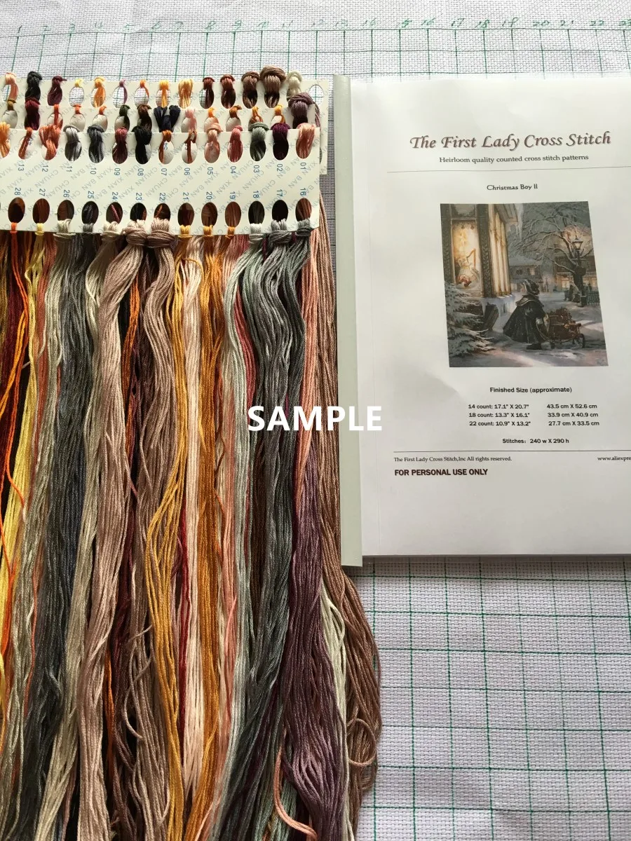 Needlework for embroidery Craft DIY DMC Color - Counted Cross Stitch Kits 14 ct Oil painting - An Elegant Gatherin