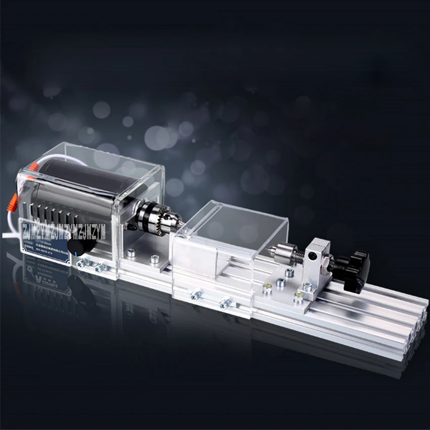 Multifunctional Household Woodworking Lathe Portable Micro-Lathe Polished Small Beads Machine 110V/220V 280W 8000r/min Hot Sale