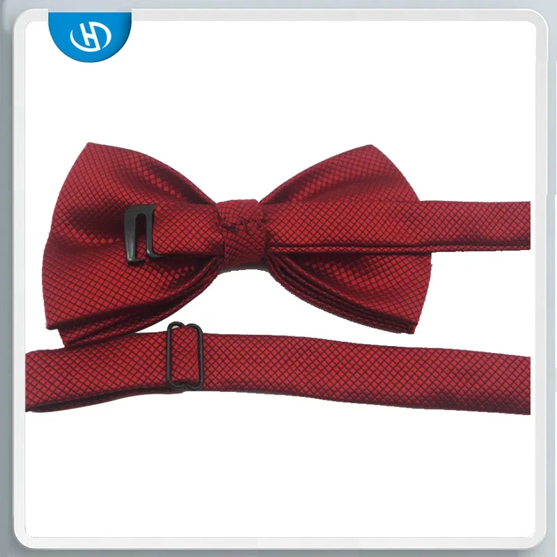 HUISHI Bowtie ชายสีแดง Bow tie Bowtie สีดำทองสีแดงสีเขียวสีชมพูสีขาวคลาสสิก Bow Tie สำหรับชาย