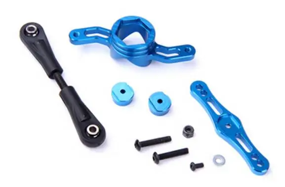 

CNC Alloy Stud Steering Arm Steering Set For Rovan LT King Motot X2 LOSI 5IVE-T