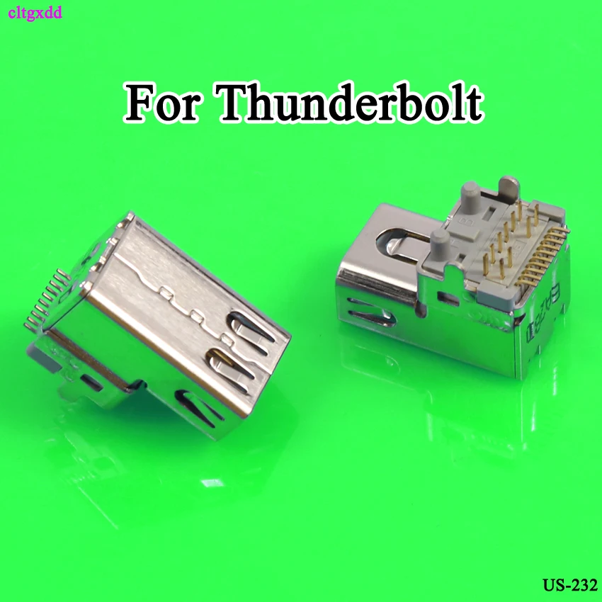 Cltgxdd Per Notebook di Apple Mini Display Port DP Maschio Del Computer Portatile Presa 20 P Connettore USB per Thunderbolt