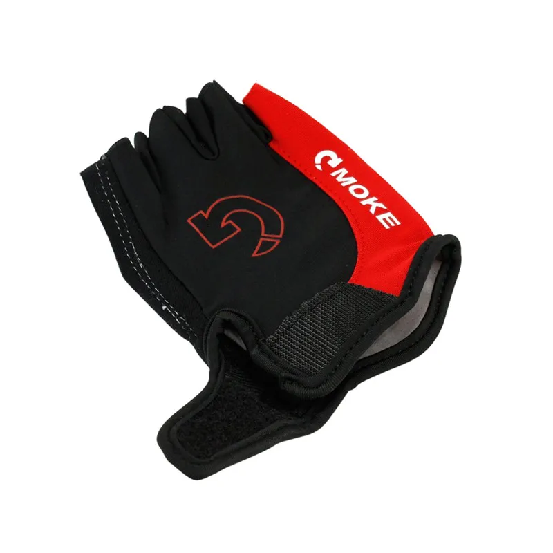 Guantes de ciclismo para hombre, manoplas de medio dedo con almohadilla de Gel antideslizante, para ciclismo de montaña o carretera, 1 par, S-XL