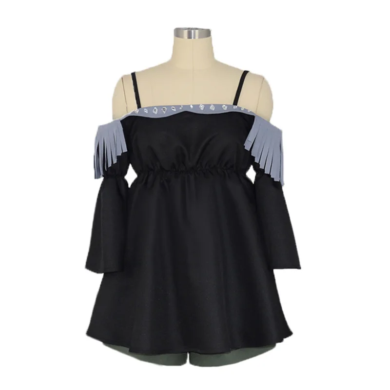 

Kaede Takagaki Cosplay Costume Uniforms dress with shorts 11