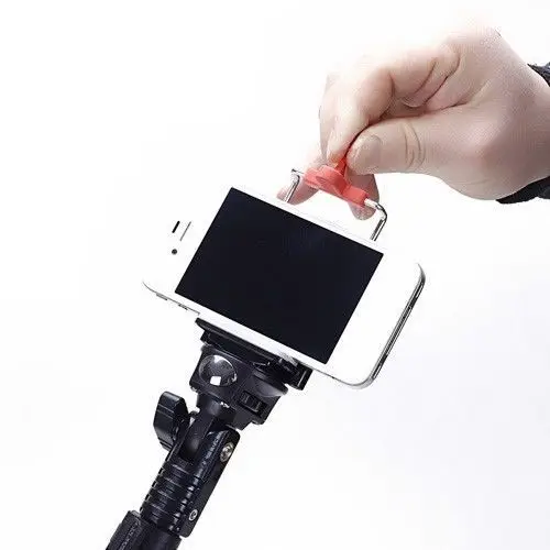 Yunteng 188 Ảnh Tự Sướng Thanh Monopod cho Điện Thoại Máy Ảnh Monopd gopro Hero3 +/3/2/1 màu đen