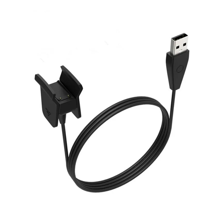 Zuzug ل Fitbit تهمة 2 استبدال USB شحن كابل الشاحن الحبل ل Fitbit تهمة 2 سوار معصمه حوض محول مع