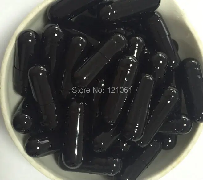 00#,0#,1# Empty Capsule! 1,000pcs! Black-BlackEmpty Capsule,Hard Gelatin Empty Capsules,Capsule Shell,Case(Joined or seperated)