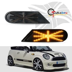 Gtinthebox Side Marker Lamps Amber LED Lights For MKII MINI Cooper R55 R56 R57 R58 R59 Dynamic Blinking Turn Signal LED Light