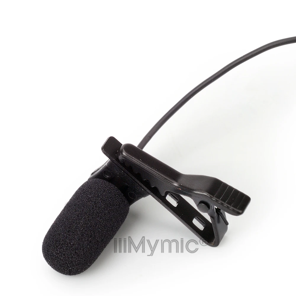 Large Sound-absorbing !! Professional Lavalier Lapel Condenser Microphone Clip Mic for Sennheiser Bodypack TRS 3.5mm Screw Jack