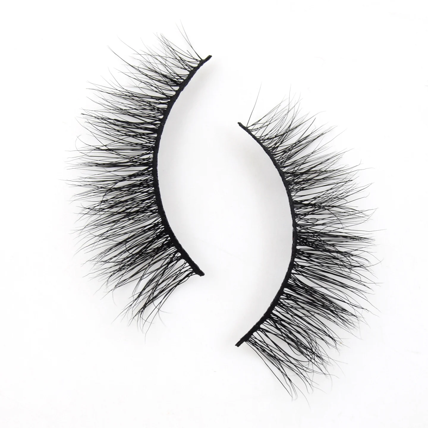 Visofree Mink Eyelashes แฮนด์เมดขนตาปลอม Crisscross 3D Mink Lashes ขนตาความงาม Wimpers สำหรับแต่งหน้า M61