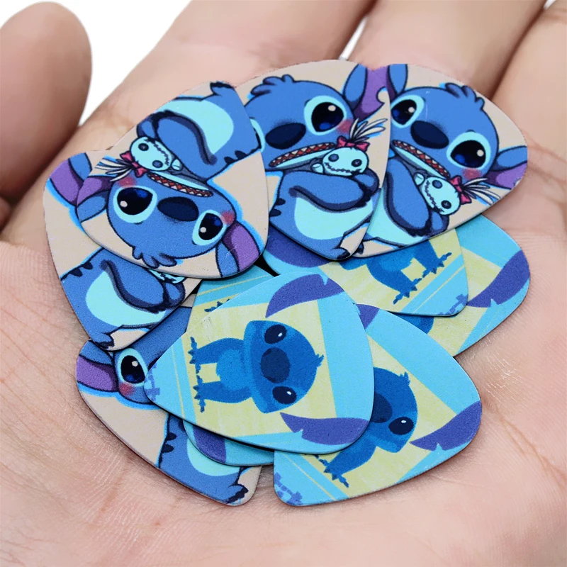 10pcs Disney Stitch Spiderman high quality picks DIY design guitar accessories pick guitar picks Guitar Accessories ukulele bass