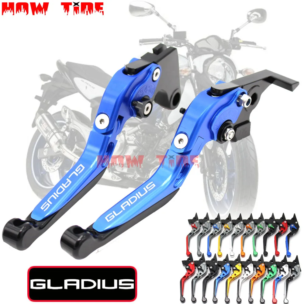 For SUZUKI SFV650 SFV 650 GLADIUS 2009-2015 10 11 12 13 14 Adjustable Motorcycle Folding Extendable Brake Clutch Lever