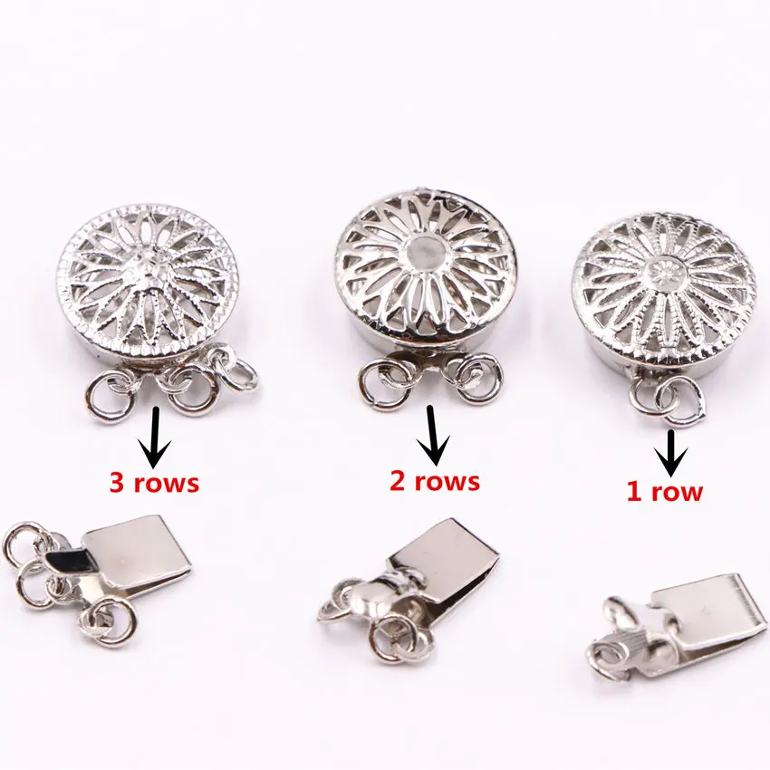 

DIY Jewelry Machining Parts 10PCS Snap Clasps Hooks Button Metal Accessoies Finding Wholesale Price Jewellery Making Crafts A532