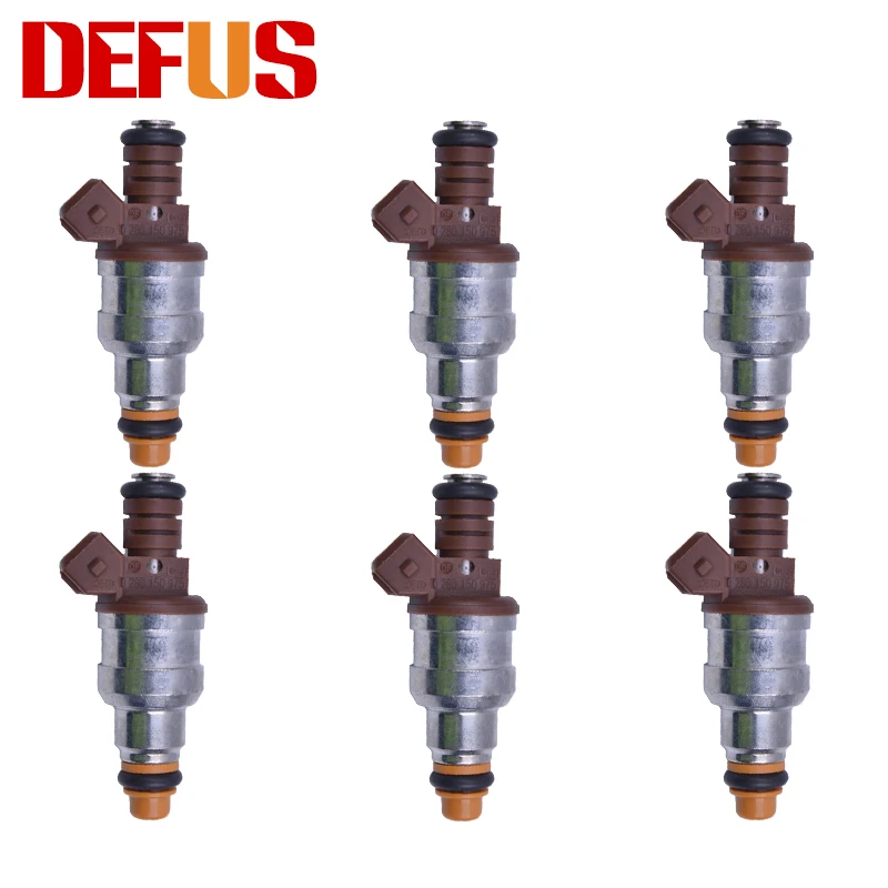 

DEFUS 6pcs Bico 0280150975 Fuel Injector Nozzle For G-M Omega Silverado 4.1 V6 Injection Car-styling Engine Valve Parts NEW