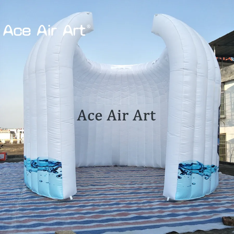 New Style 3.5m Inflatable Tent/Pod Office Equipment with Branding for Trade Events