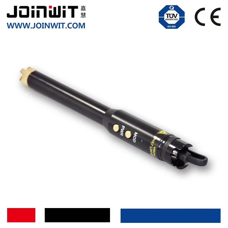 

JW3105A 20mW JW3105A pen-type Visual Fault Locator Fiber Optic Visual Fault Finder 20Km Range 650+10nm Red pen Free shipping