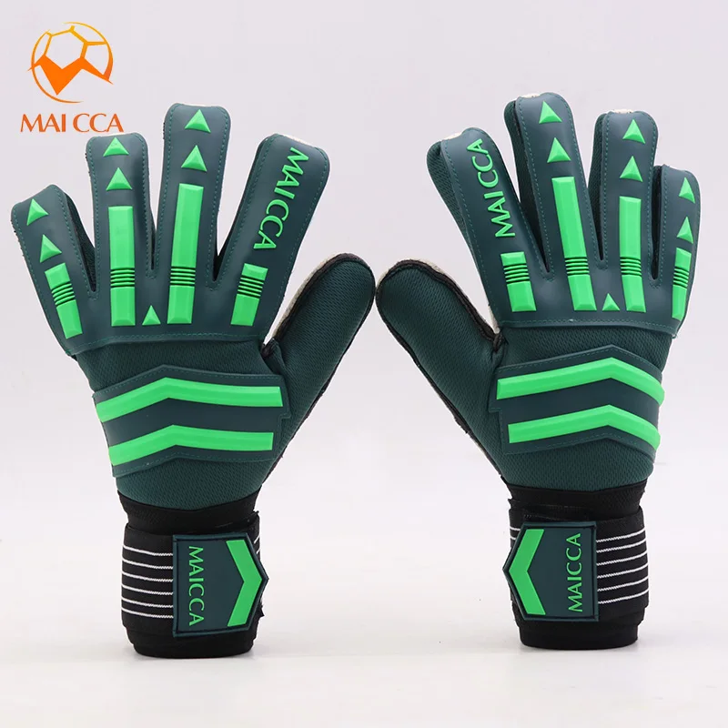 Professional Soccer Goalkeeper Gloves Professional  Soft Thick Latex Football Goalie Gloves with Super Finger Protection